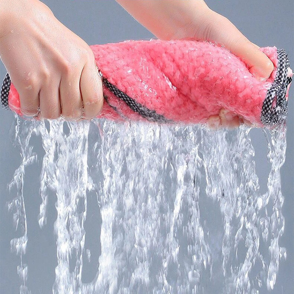 Wipes Kitchen Daily Dish Towel,Dish Cloth,Kitchen Rag, Non-Stick Oil,Cleaning Cloth