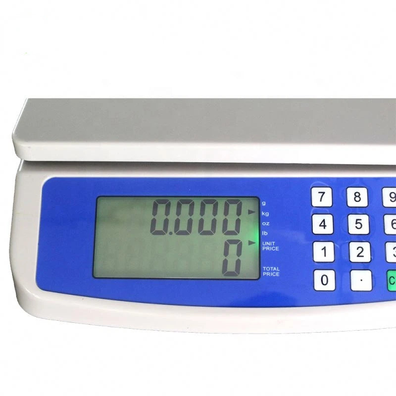 30KG /1G Precision LCD Digital Scale Electronic Balance Weight Scale Plastic Weight Scale Accuracy Weight Balance Food Scales